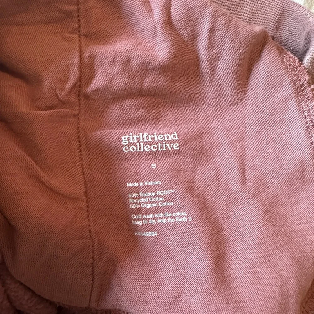 Girlfriend Collective Classic Joggers - Mauve - Size S - Picture 3 of 4